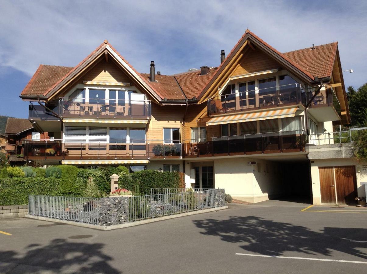 Lake View Apartment Faulensee Exterior foto